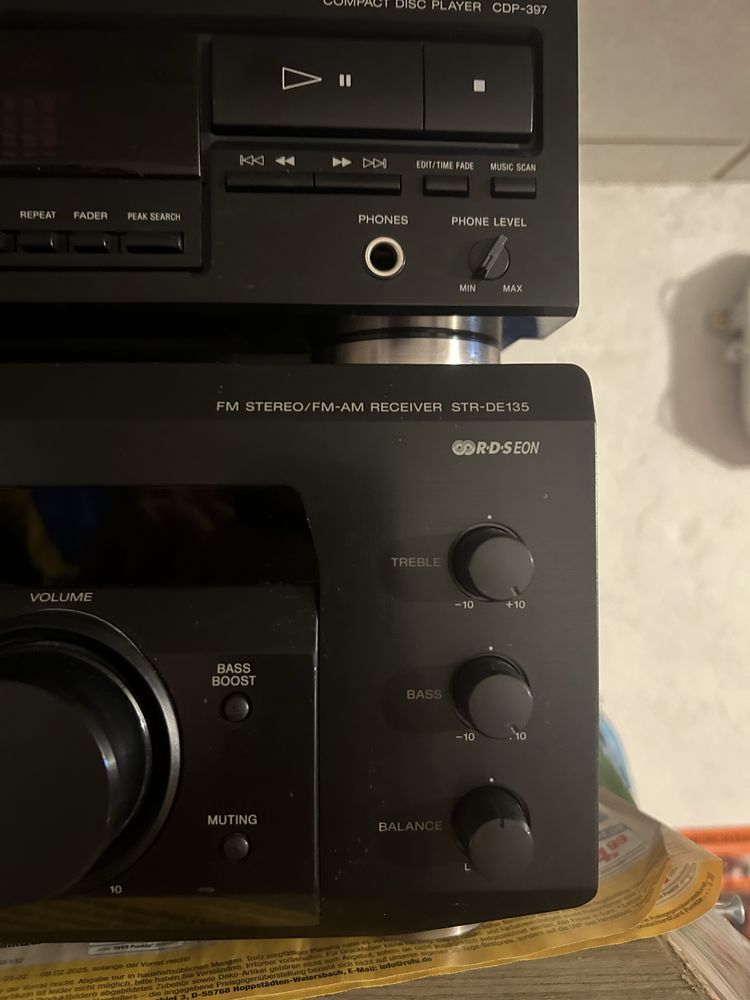 Sony STR-DE 135 ресивер 100w.Пульт!