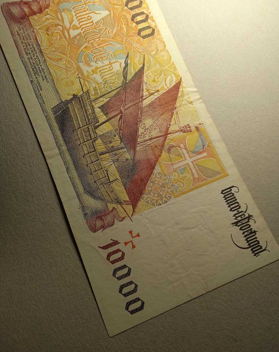 Nota 10 mil escudos 1996 Infante D. Henrique - Envio Gratis