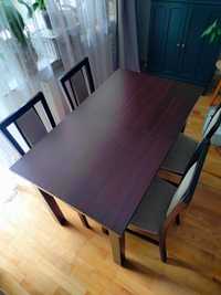 Stół rozkładany + 4 krzesła lub sam stół i same krzesła