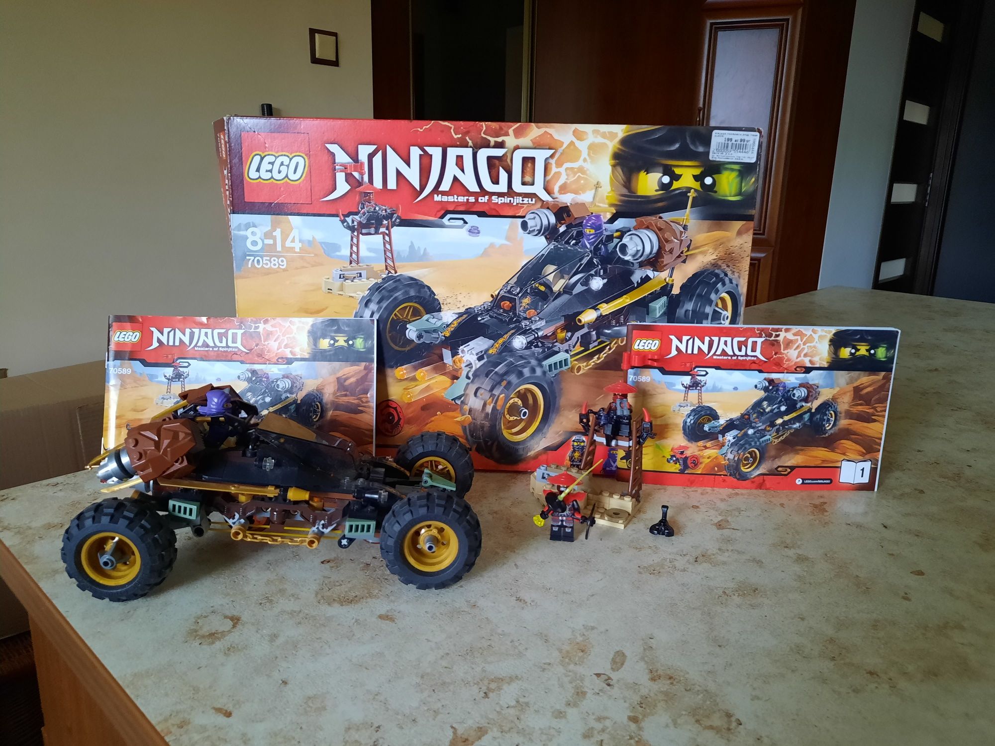 Lego ninjago 70589 pogromca skał