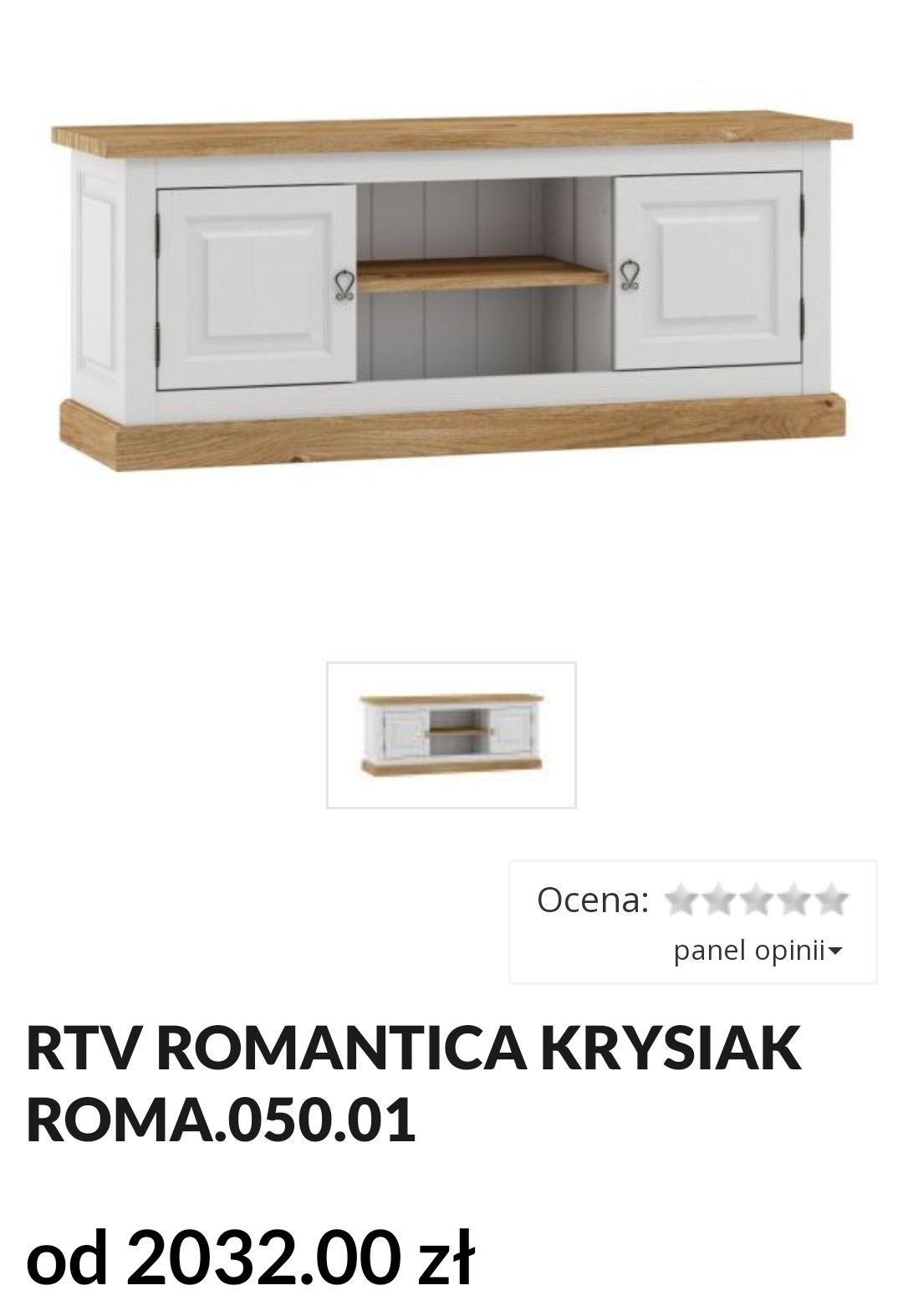 szafka RTV Krysiak ROMANTICA