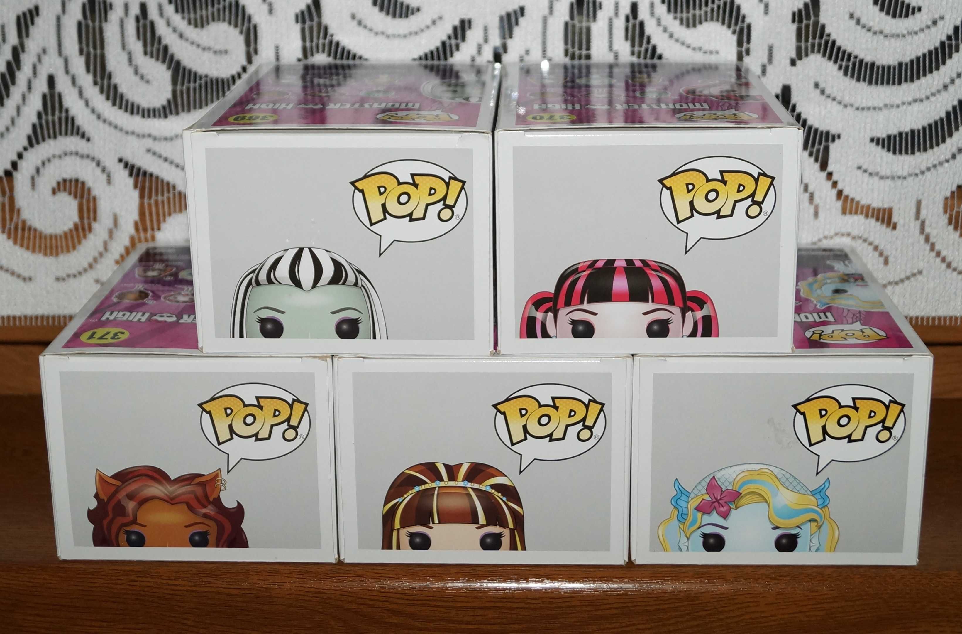 Funko Pop! Monster High 5 szt. ORYGINAŁ figurka figurki UNIKAT