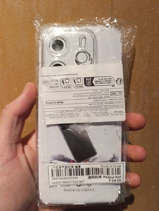 Capa Xiaomi Redmi Note 14 5G GRATIS