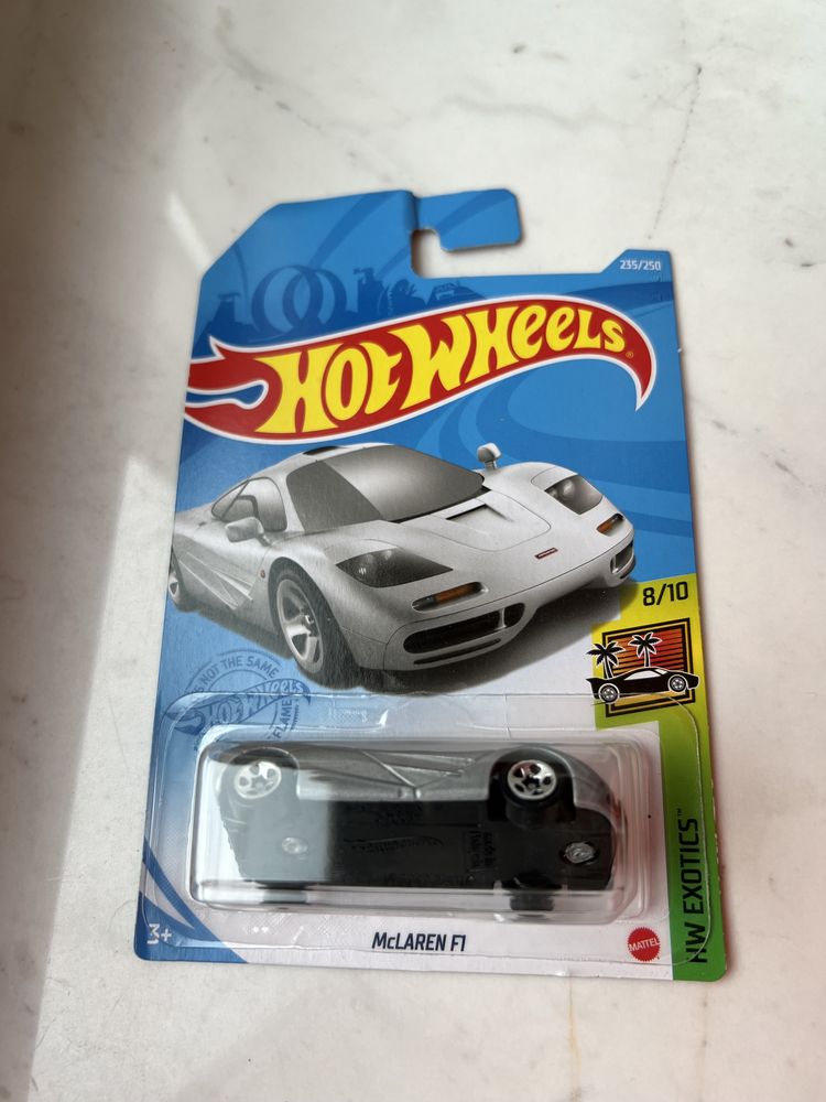 hot wheels mclaren f1 duża karta