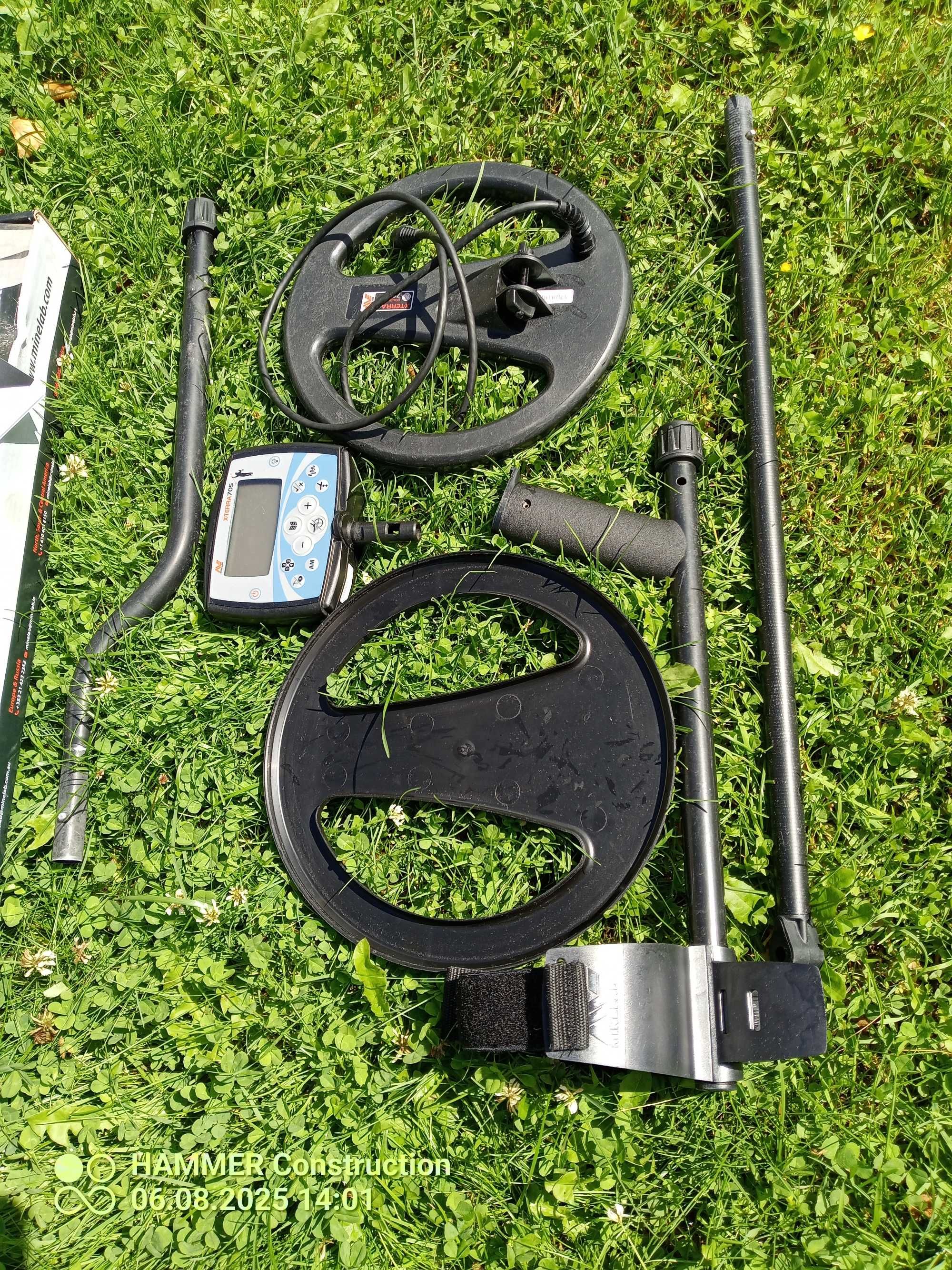 Wykrywacz metali, Minelab xterra 705