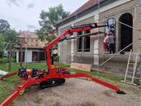 Wynajem mini żuraw hds pająk