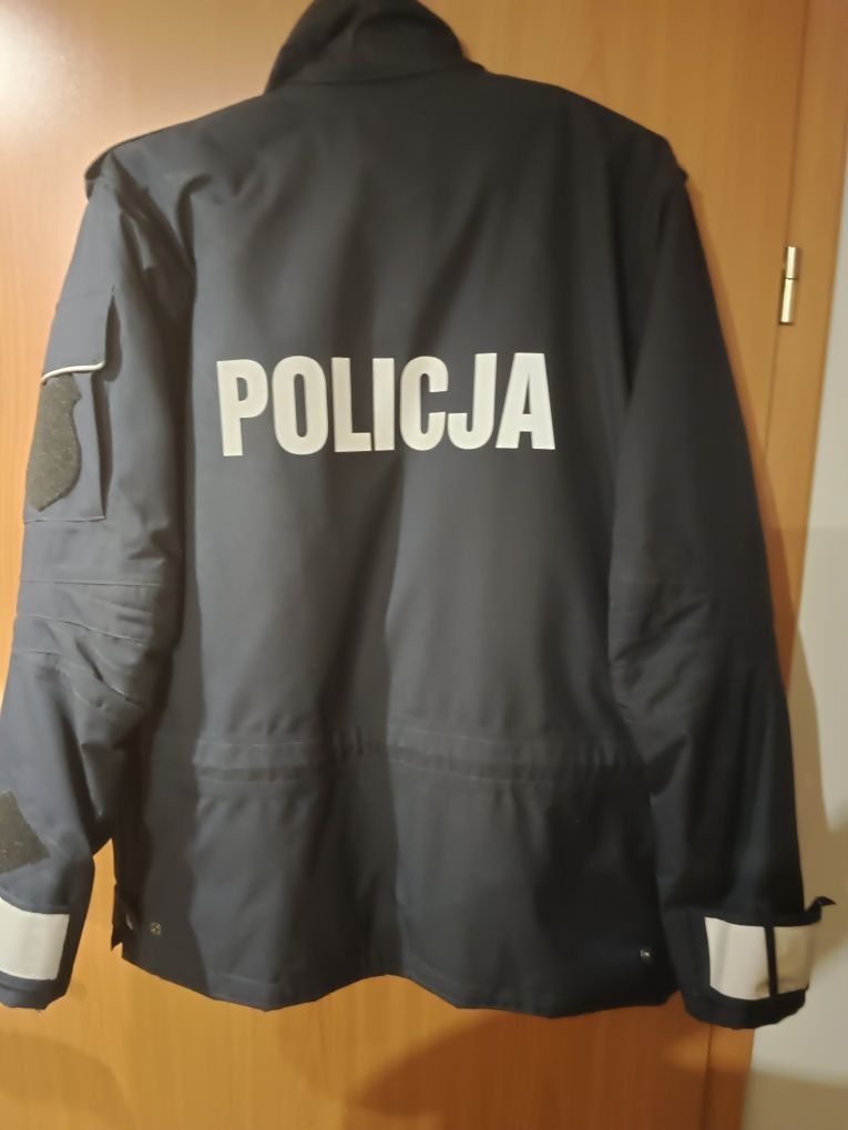 Kurtka zimowa policja z podpinką