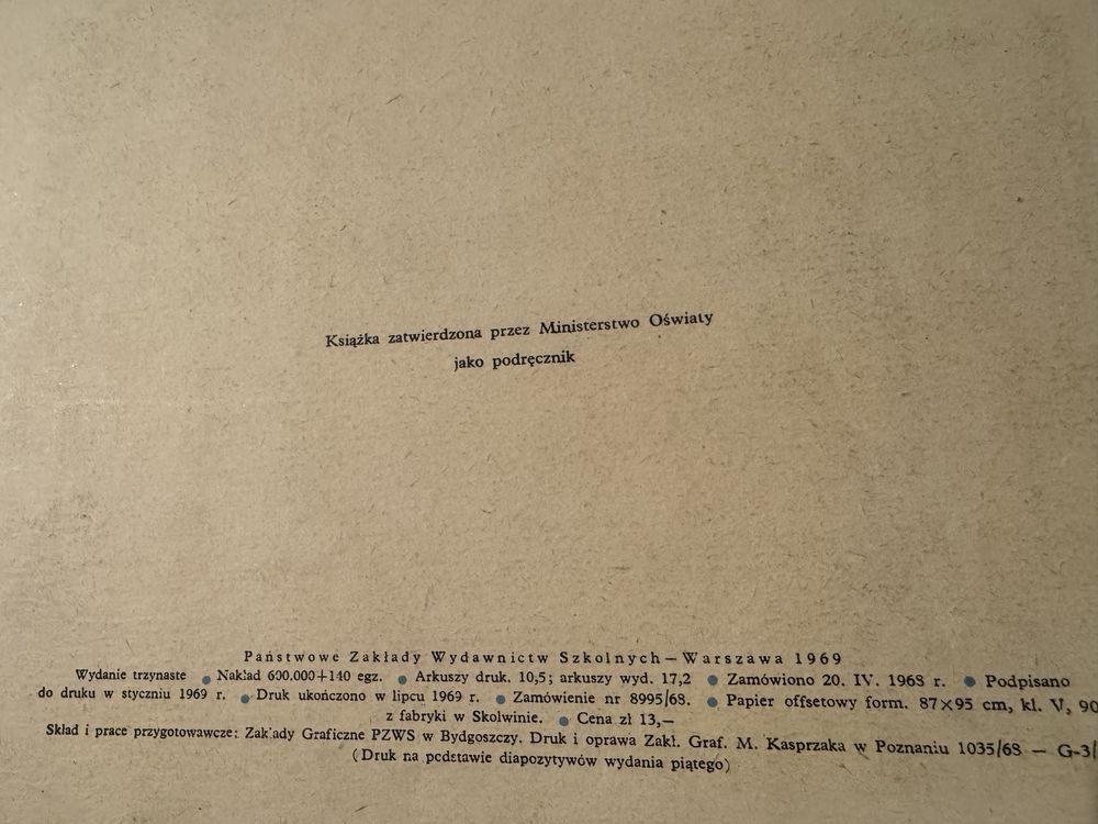 M. Falski Elementarz 1969 rok