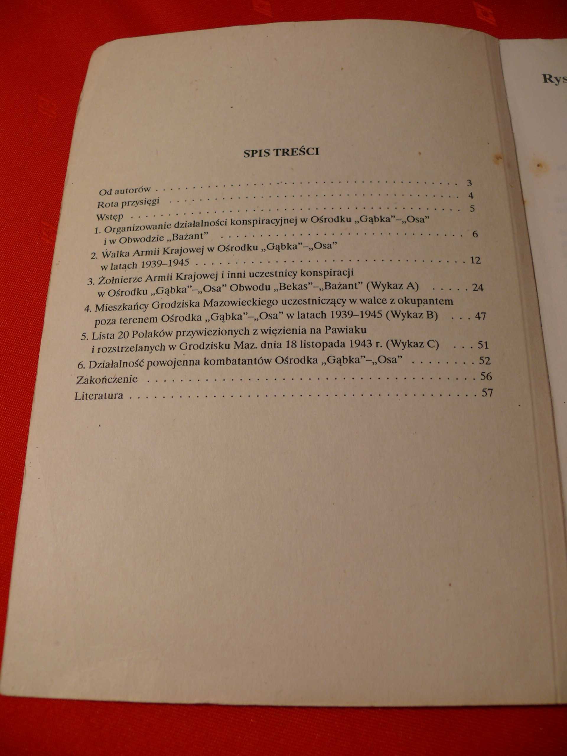 Ośrodek AK "Gąbka" Grodzisk Mazowiecki "Bażant"
