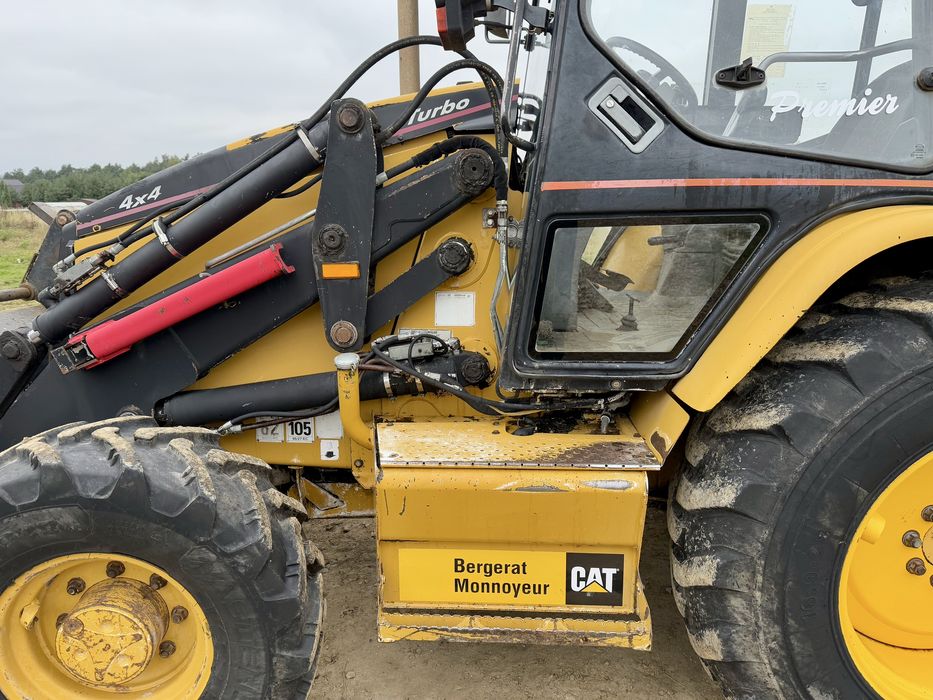 Cat 428c koparko ładowarka caterpillar 428c
