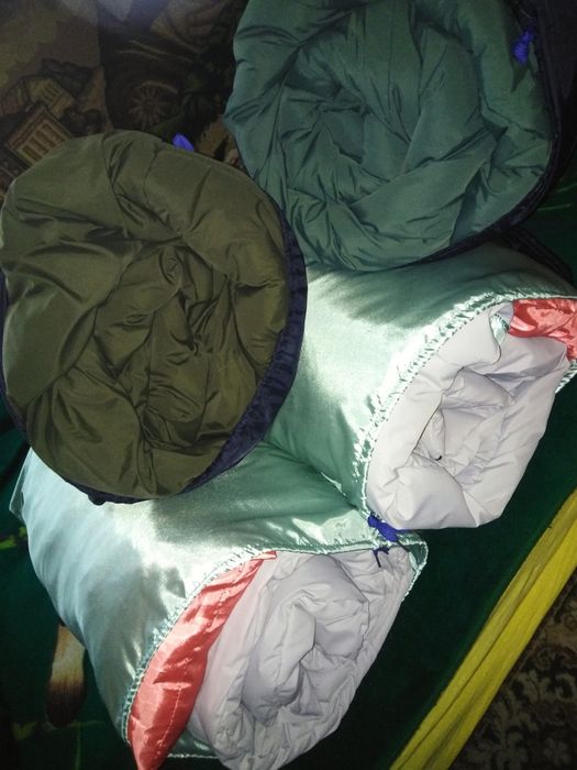 Широкий 220см зимний спальный мешок Спальник Зсу до - 30 мороза