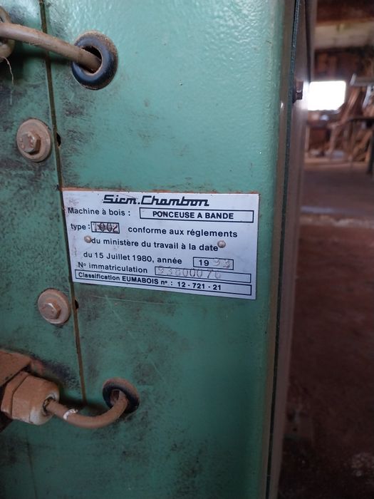 Calibradora de rolo e patim. 2 cintas