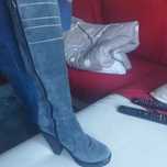 Botas altas , cano alto