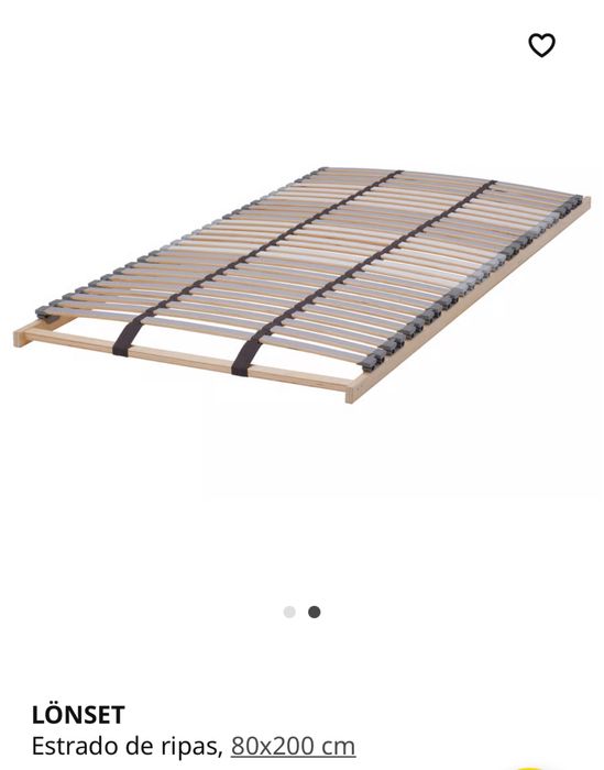 Cama Malm+colchão Valevag Ikea 160x200