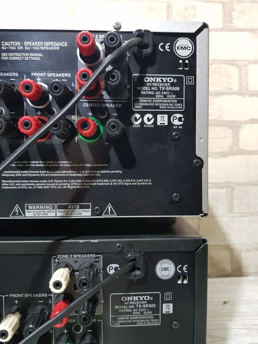Пульт!7.1AV ресивер/підсилювач Onkyo TX-SR605+1/606 140Вт б/у з Німечч