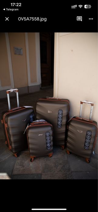 Валіза Кейс Чемодан Wings 402 Exclusive Оригінал Польша!Сумка