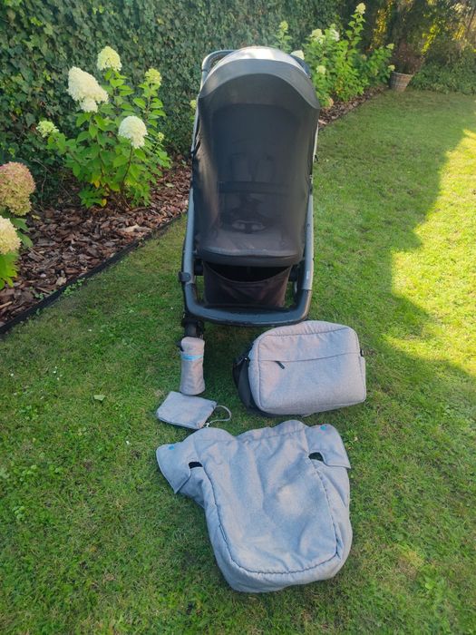 Wózek x lander x move azure grey