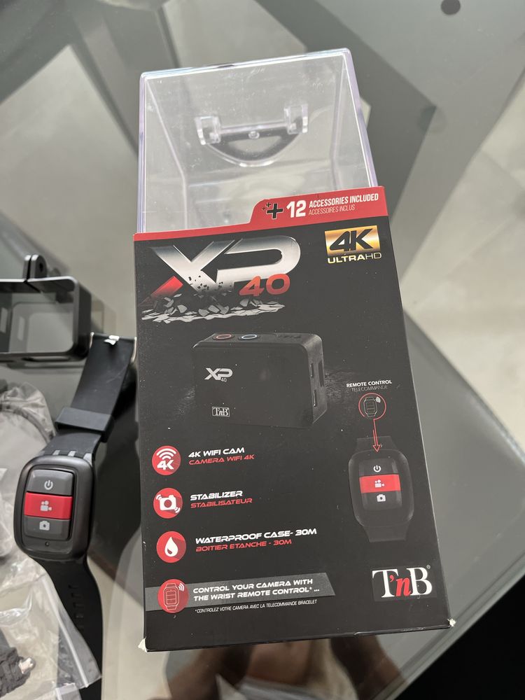 Câmara de filmar Wifi 4k XP40 Ultra HD