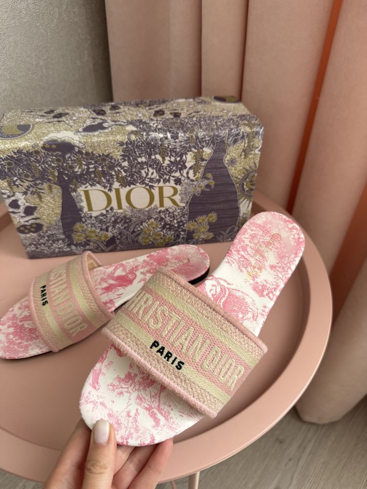 Шльопанці шлепки Dior Hermes