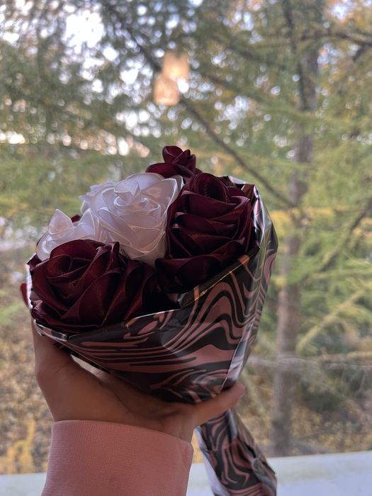 Wieczna róża ręcznie robiona