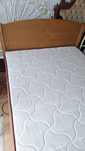 Cama de casal pinho  1,40 x 1,95m