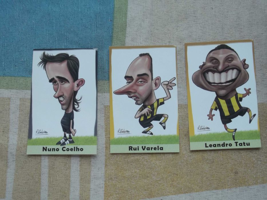 Cromos antigos  caricaturas