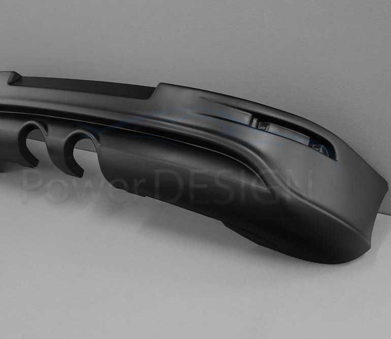 Spoiler dokładka tylni zderzak GOLF V 5 R32 tył z rurą