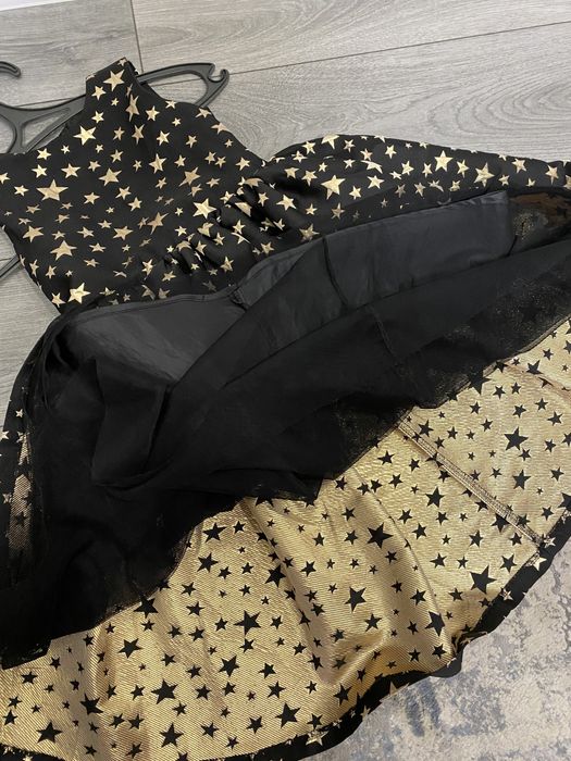 Прокат, продаж нарядного плаття зірочка + обруч+болеро