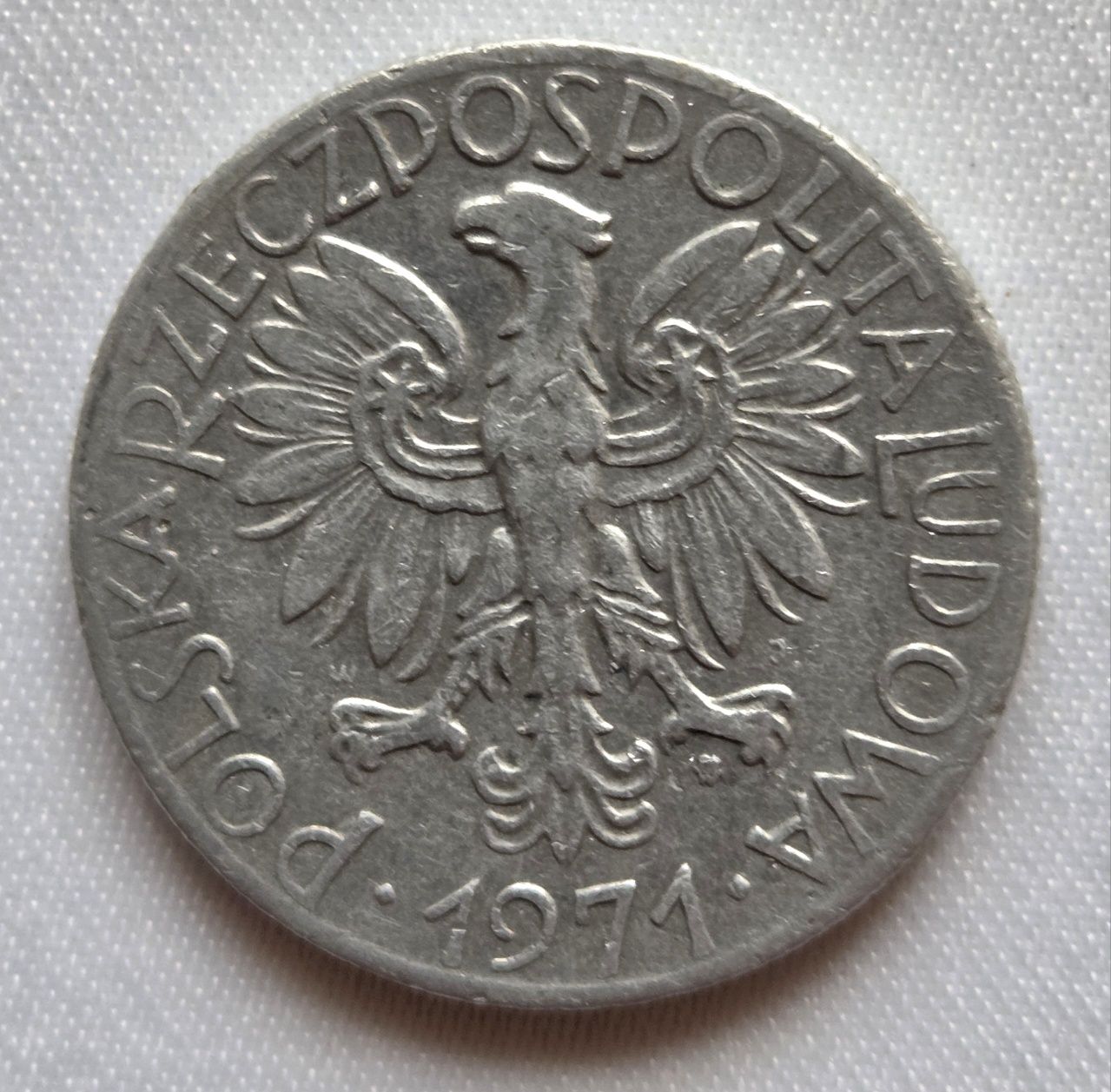Moneta 5 zł. z 1971 roku