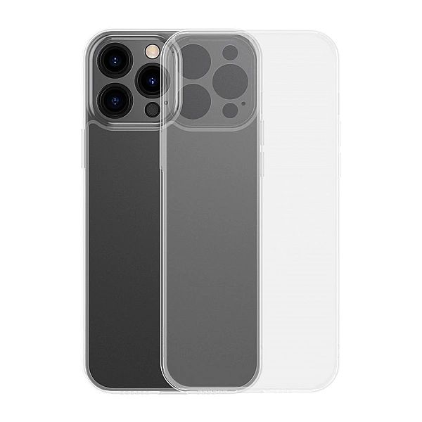 Baseus Frosted Glass Case etui pokrowiec do iPhone 13 Pro sztywna obud
