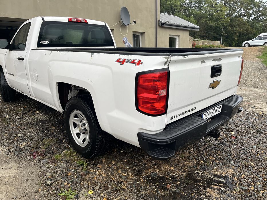 Chevrolet silverado sierra paka skrzynia klapa zderzak lampa