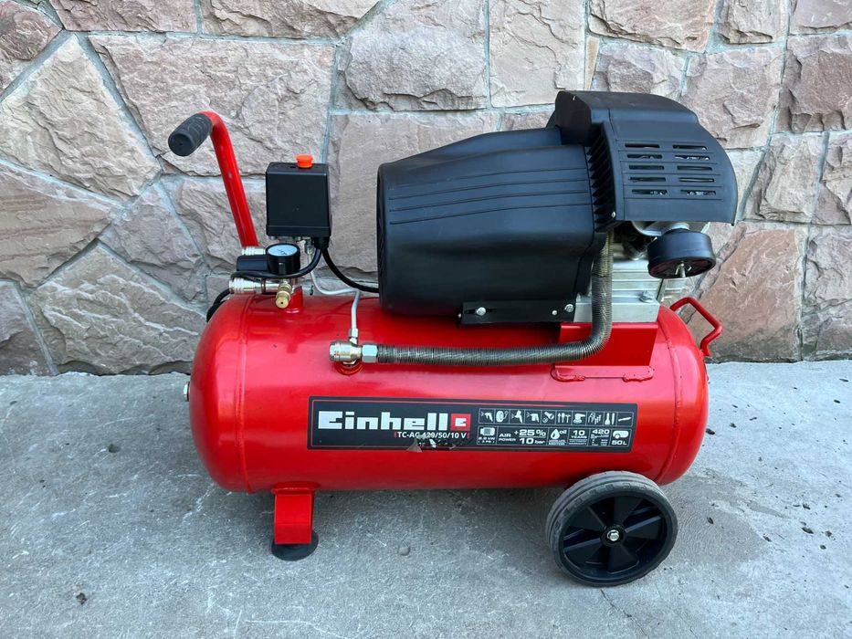 Компрессор Einhell TC-AC 420/50/10 V, 2200Вт, 50л, 420л/хв  бу