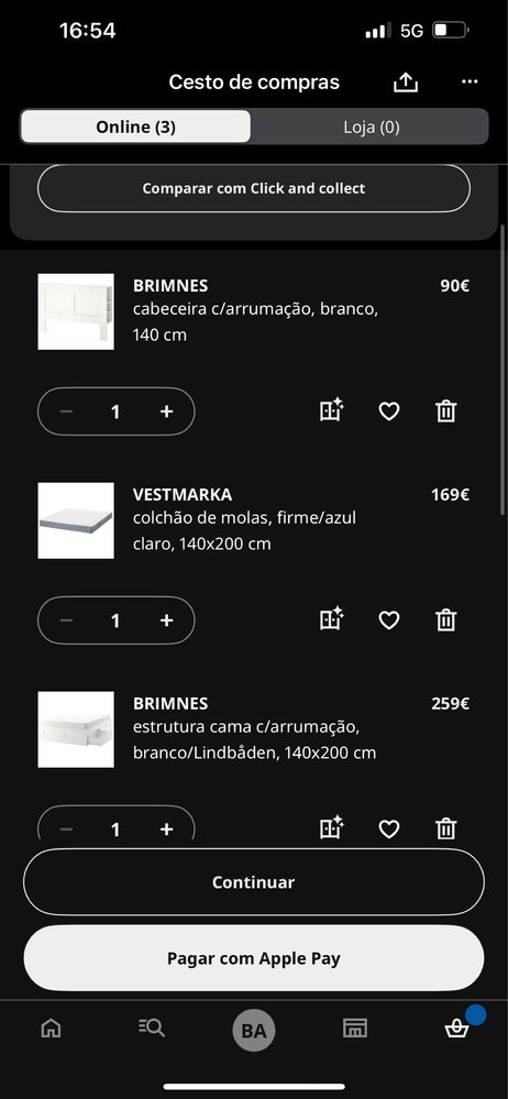 Cama ikea brimnes