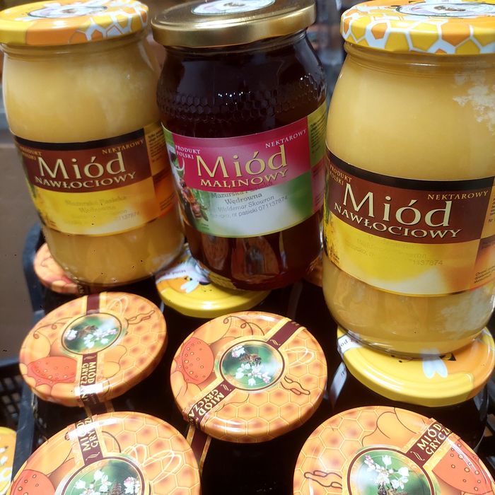 Miód Gryczany 900 ml./1.26kg miodu