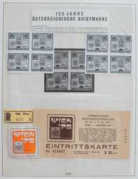 Znaczki czyste** Austria 1975,1976,1977,1978,1979,1980,1981 +dodatki
