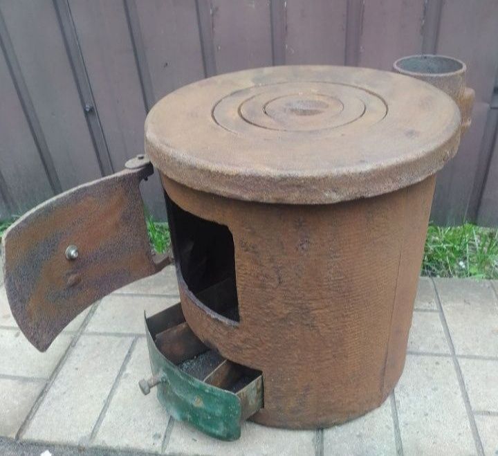 Буржуйка печка чугунная СССР