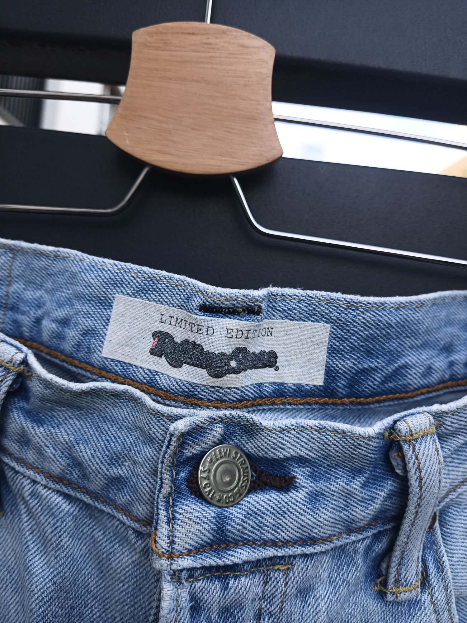 Levi's Rolling Stones spodnie dżinsowe męskie