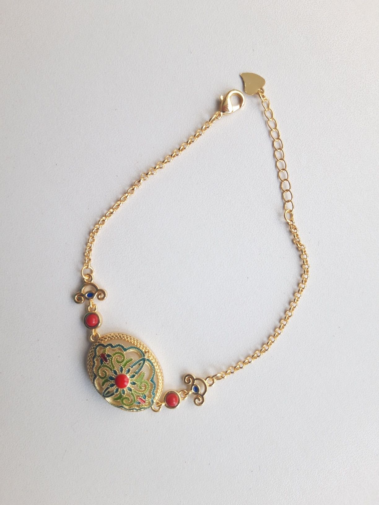 Conjunto: colar, pulseira e brincos (imitação jóias chinesas) - NOVO!