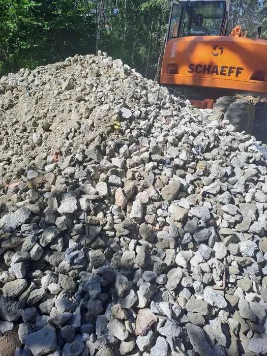 Kruszonka betonowa, kruszony beton, frakcjonowany Kraków +30km