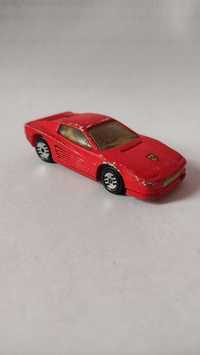 1986 Hot Wheels Ferrari Testarossa Red /w Rare 1989 Factory Mag Wheels