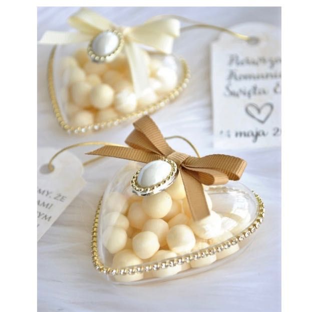 Podziękowanie na komunię, chrzciny, babyshower czy urodziny serca