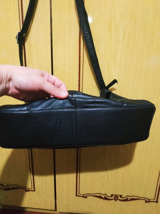 Невеличка сумка темно-коричнева