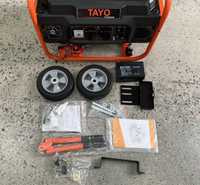 Генератор бензиновий Tayo TY3800AW 2,8 Kw Orange Стартер + колеса
