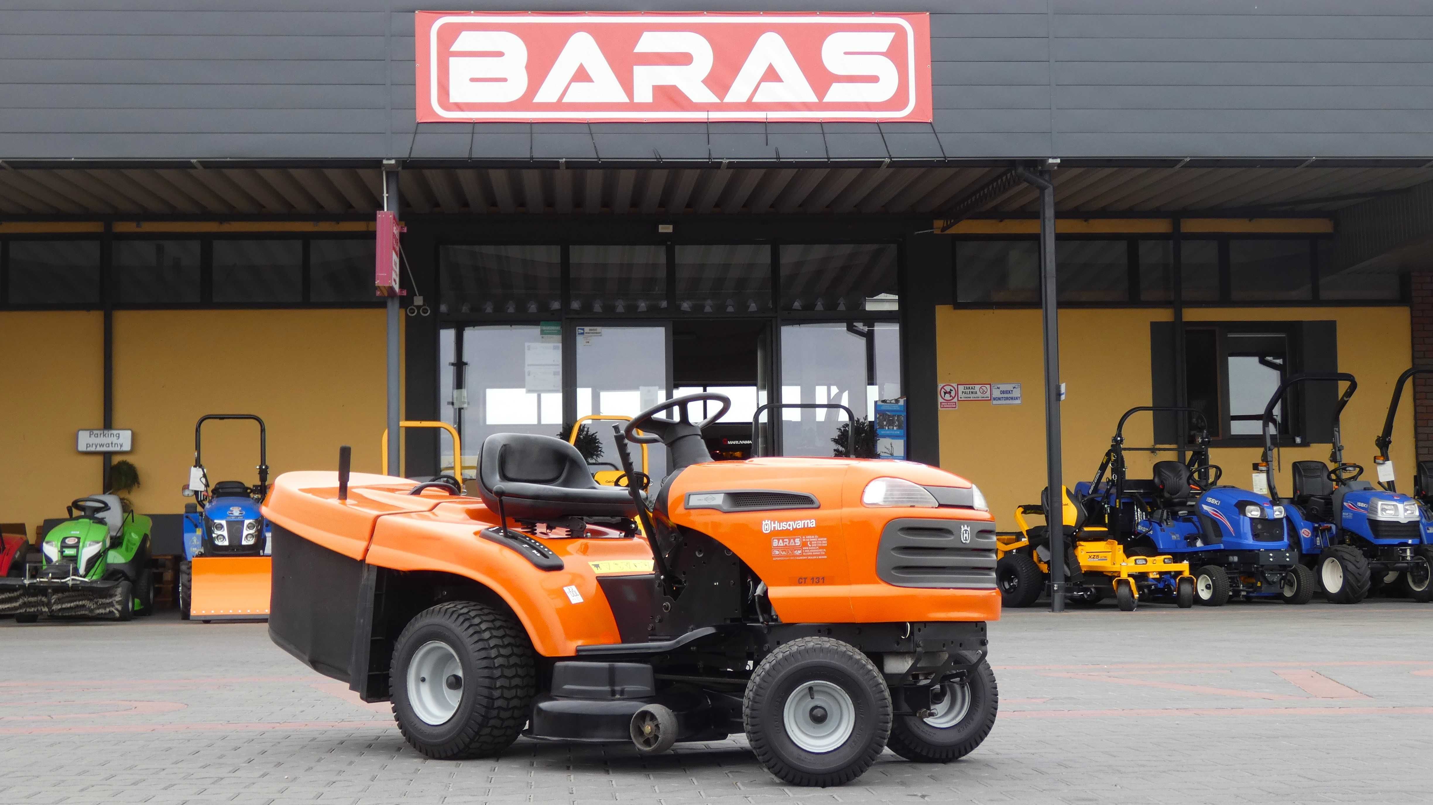 Traktorek kosiarka Husqvarna CT131 Kosz B&S (120401.4) - Baras