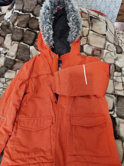 Зимова куртка парка хлопчик 5 років