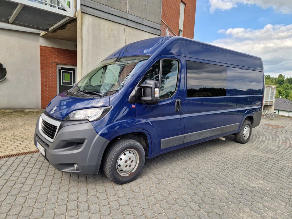 Peugeot Boxer Brygadówka 6 Osobowy Klima 1 Wł Krajowy ducato F-Vat 23%