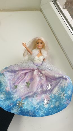 Кукла Barbie, Барби Зима, снежинка