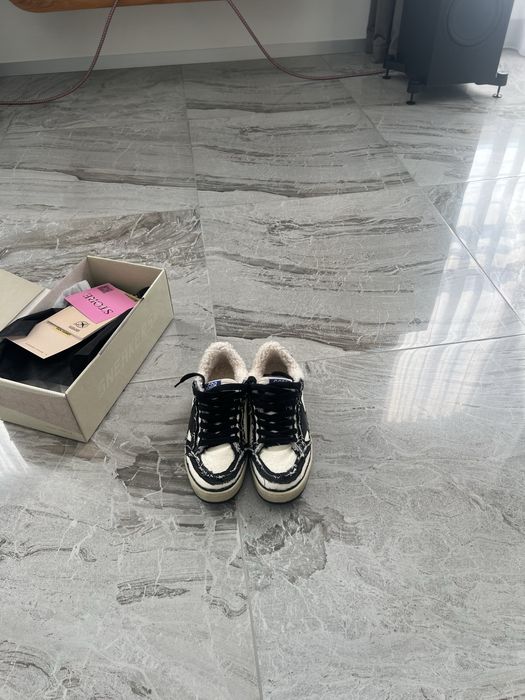 Кеди Golden Goose утепленні з хутром 37 розмір