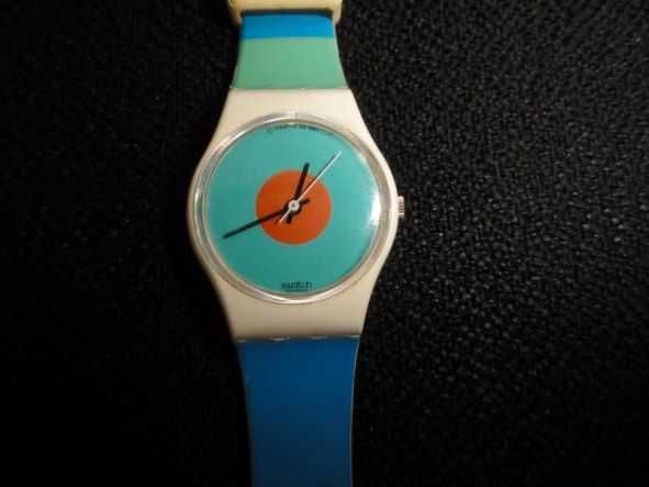 Kolekcjonerski zegarek Swatch.