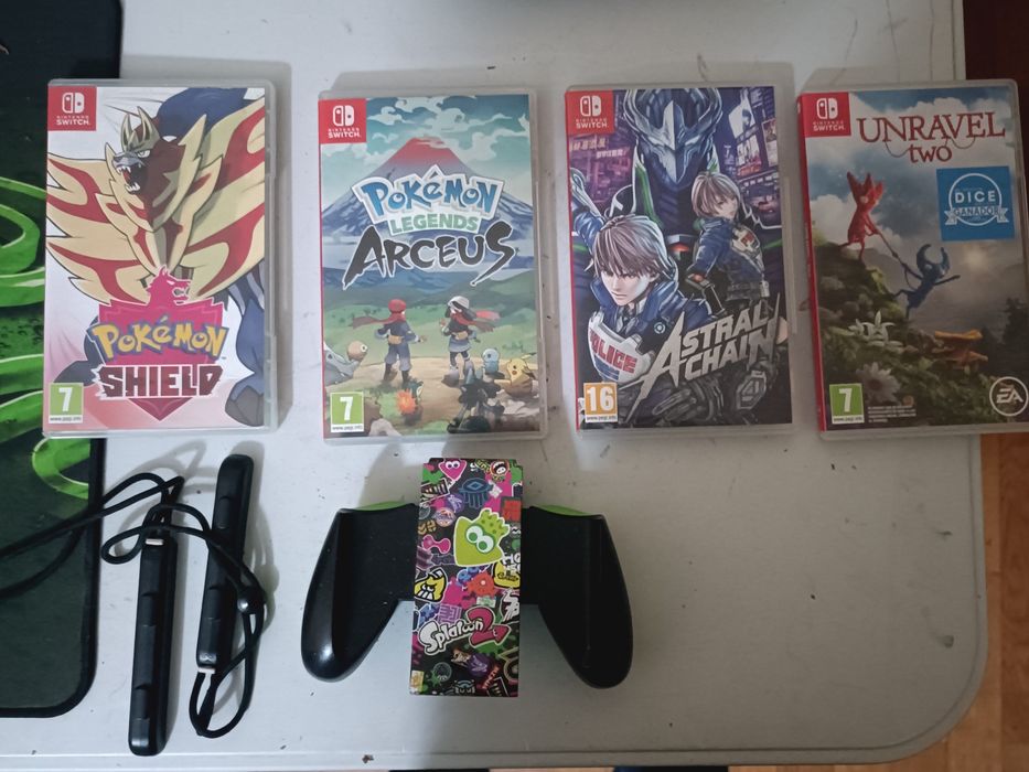 Nintendo switch v2 + jogos
